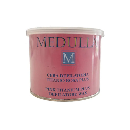 medulla cera depilatoria titanio rosa plus 400 ml