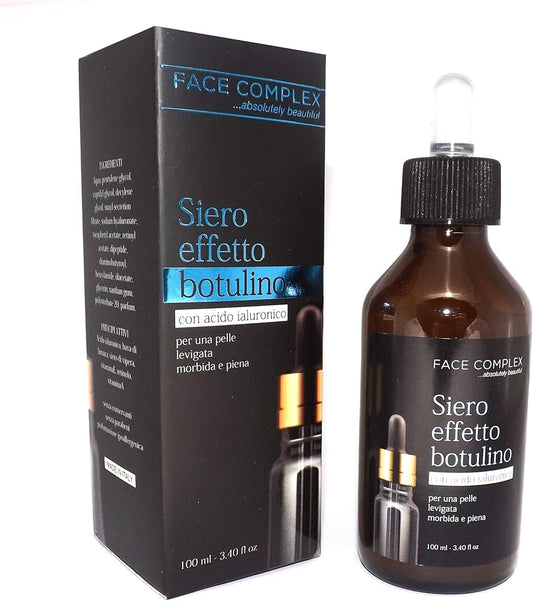 Face Complex Botulinum effect serum with hyaluronic acid for smooth, soft and full skin 100ml 
